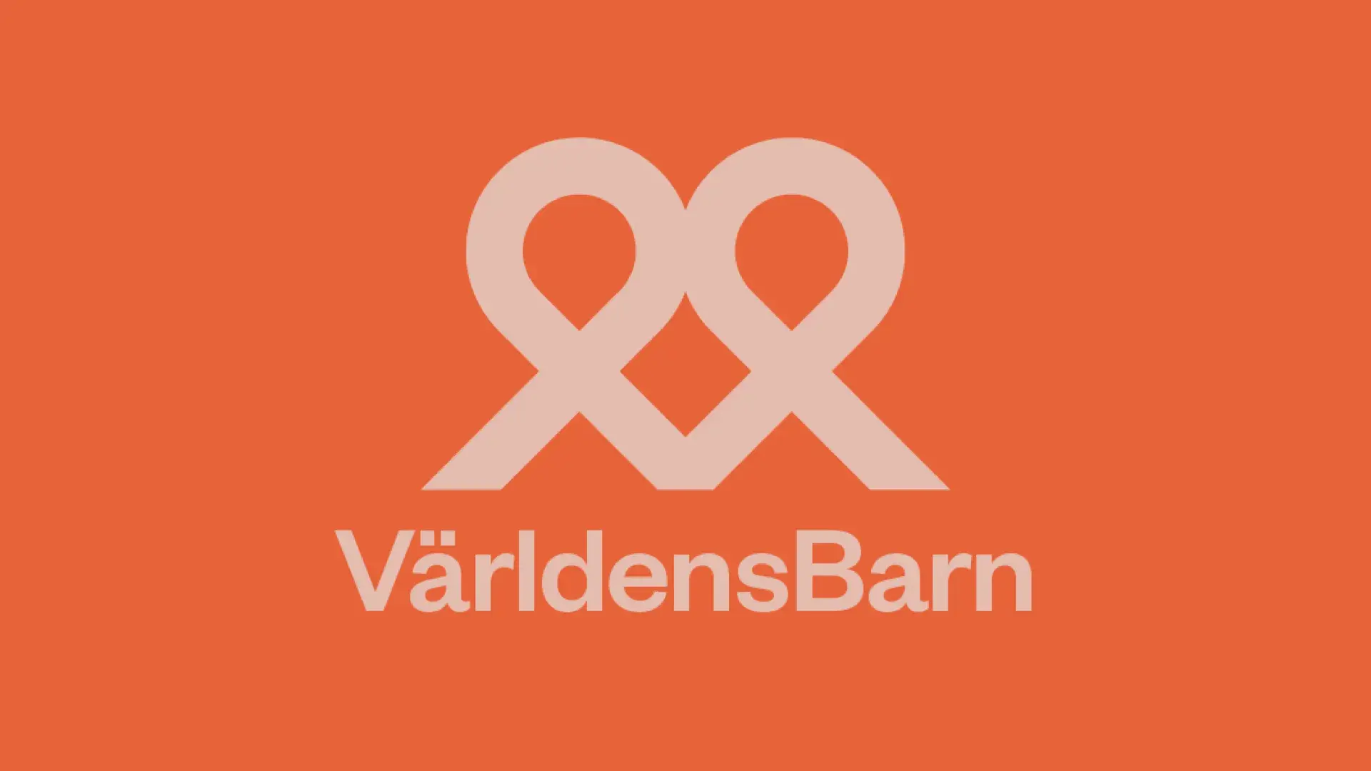 Logo on orange background.